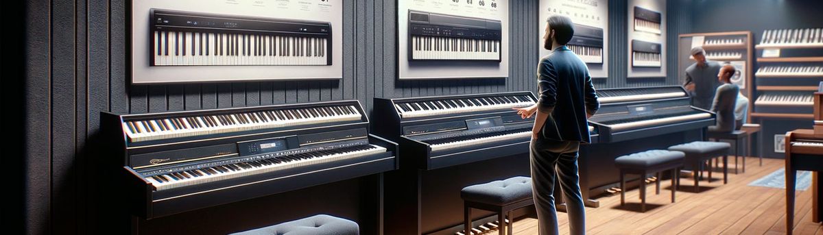 Decodificando las Diferencias: Piano Digital de 49, 61 y 88 Teclas